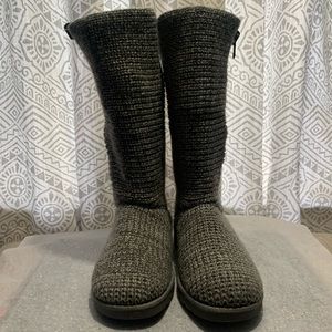 Knit Slouch Winter Boots